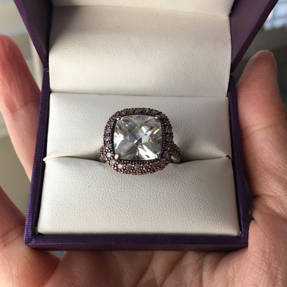 Joseph Esposito designer cz sterling silver ring - Picture 3 of 11